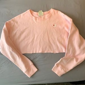 champion cropped pullover